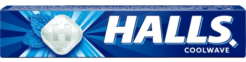 Halls Bonbóny Coolwave mentol a eukalyptus