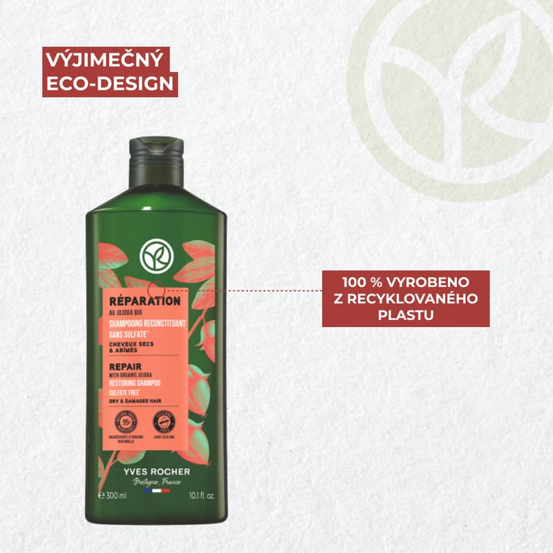 Yves Rocher Repair Regenerating shampoo with BIO jojoba