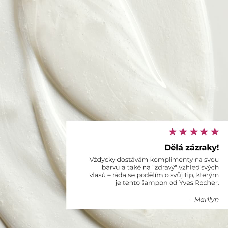 Yves Rocher Color Šampon na barvené vlasy s malinovým octem