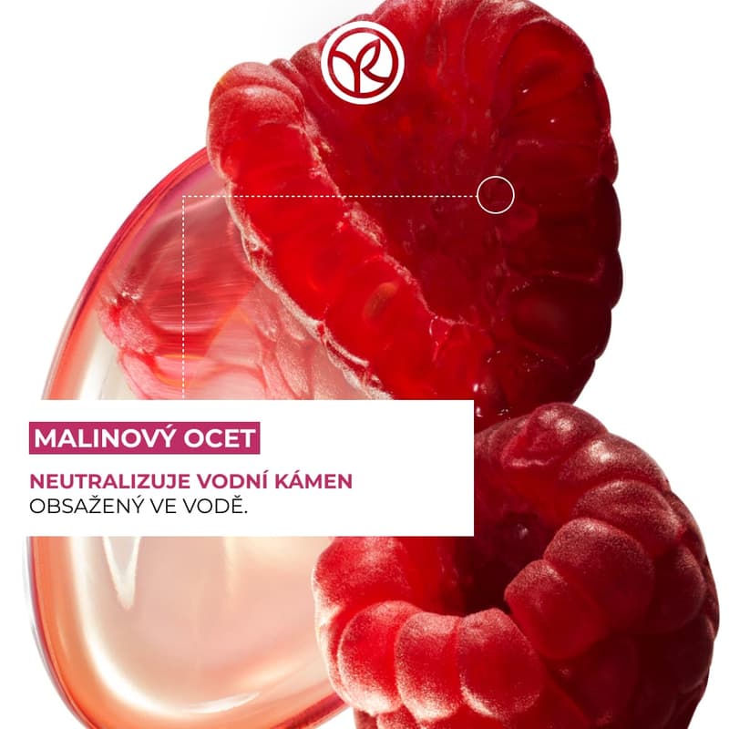 Yves Rocher Color Šampon na barvené vlasy s malinovým octem