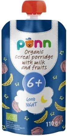 Salvest Põnn BIO Cereal porridge with milk and fruits 110g
