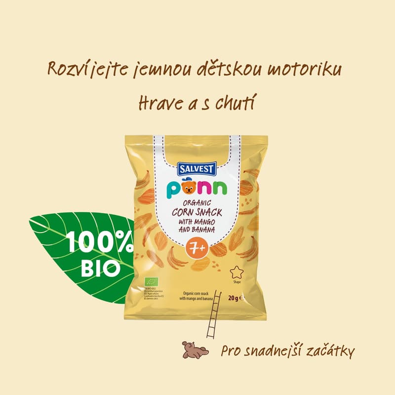 Salvest Põnn BIO Mangové křupky