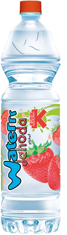 Kubik Waterrr strawberry 1,5L PET