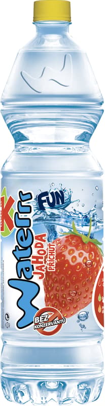 Kubik Waterrr strawberry 1,5L PET