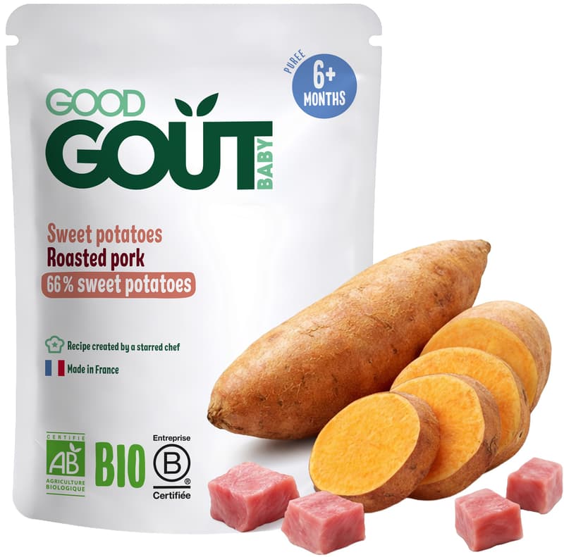 Good Gout BIO Batáty s vepřovým masem