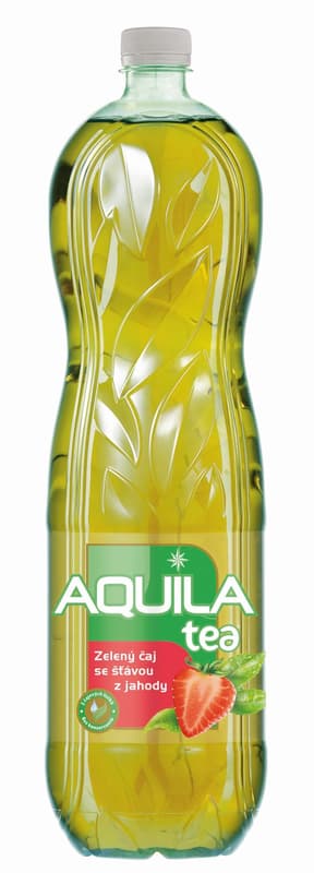 Aquila green tea with strawberry