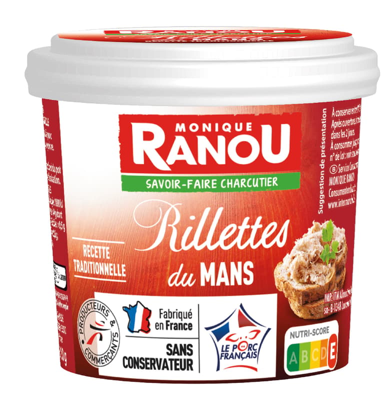 Monique Ranou Pork rillettes du Mans