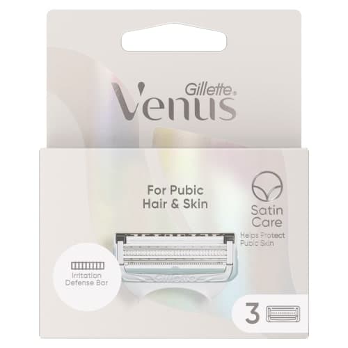 Venus For Pubic Hair & Skin Women's Razor Blades