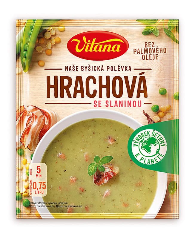 Vitana Pea and bacon soup