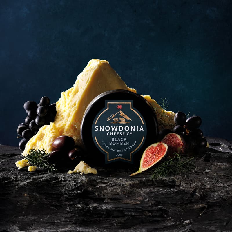 Snowdonia Cheddar black bomber Extra Mature Cheddar