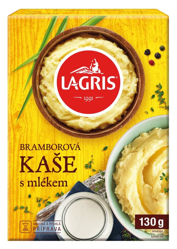 Lagris Bramborová kaše s mlékem sypká směs