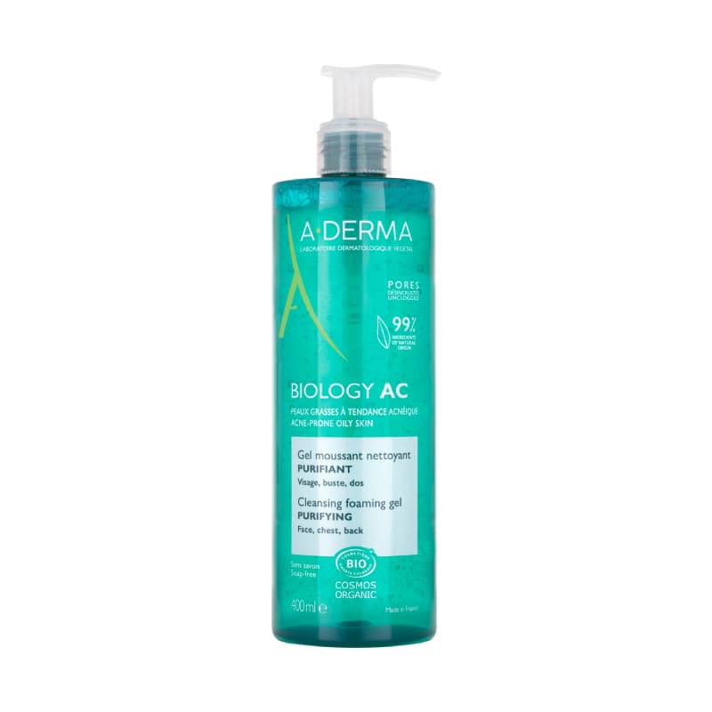 A-DERMA BIOLOGY AC Čisticí pěnivý gel 400ml