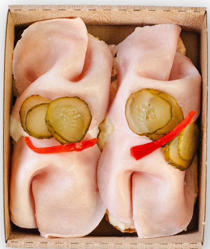 Beskydské lahůdky Sandwich with russian egg, 2 pcs