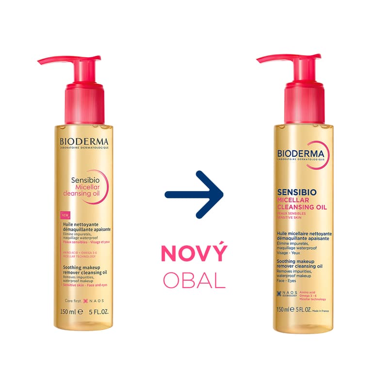 BIODERMA Sensibio Micelární čistící olej 150ml