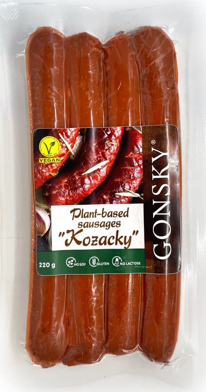 Gonsky Plant-based sausages Kozacky