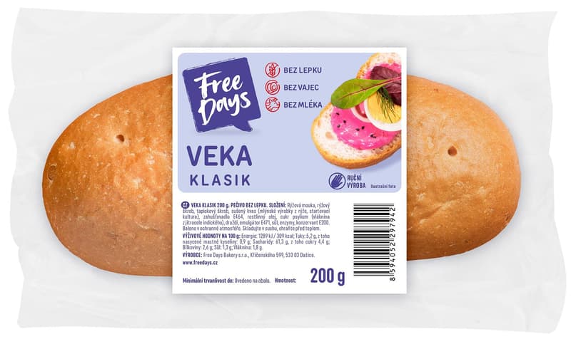Free Days Veka gluten-free 