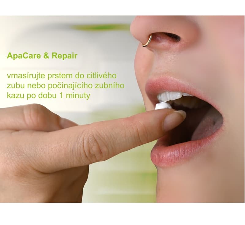 ApaCare Repair korekční zubní pasta na opravy 30ml
