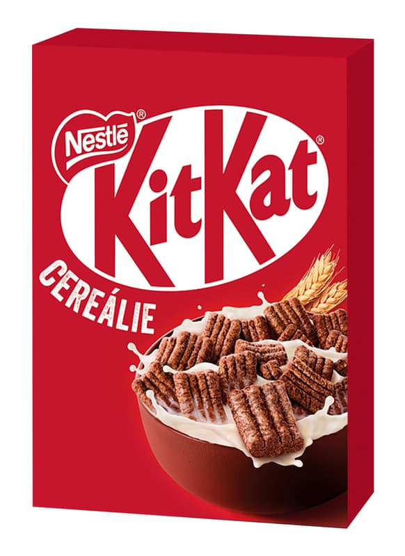 KitKat Snídaňové kakaové cereálie