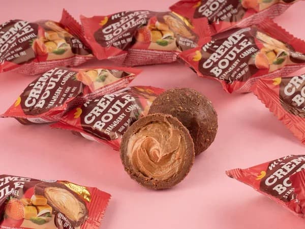 Mixit Créme boule Strawberry caramel 