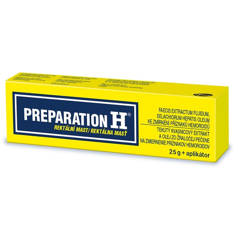 PREPARATION H 10MG/G+30MG/G Rektální  mast 25G