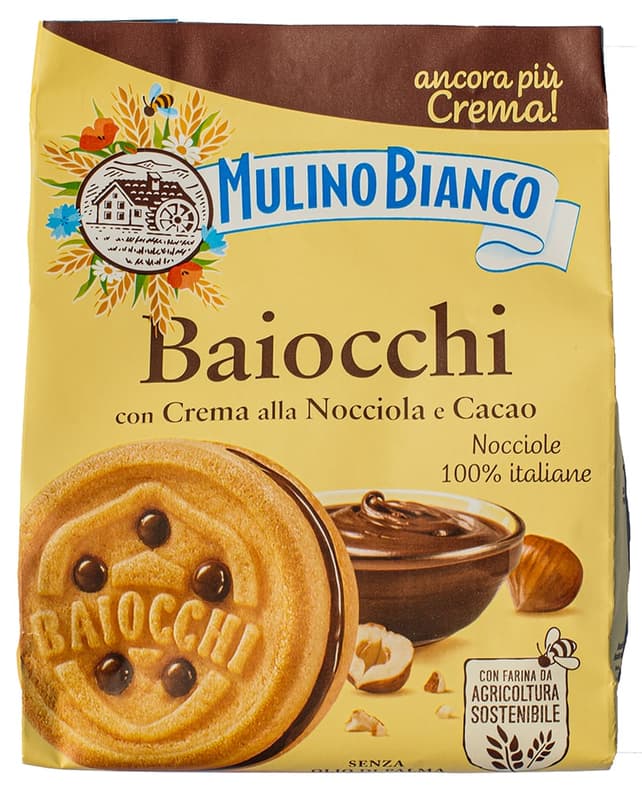 Mulino Bianco Baiocchi Lískooříško-kakaové sušenky