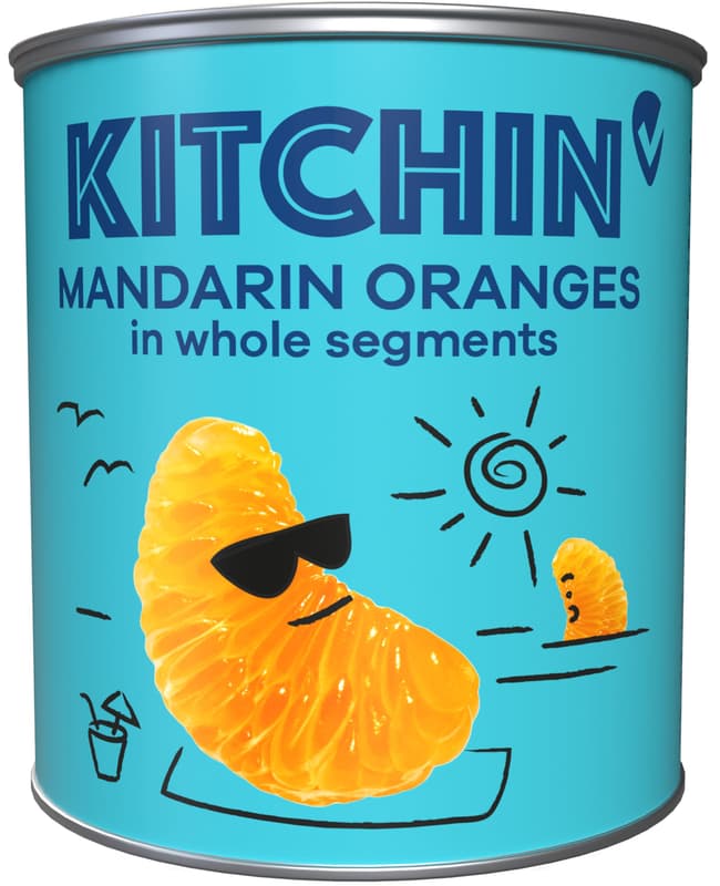 Kitchin Mandarins in a slightly sweet pickle, peeled