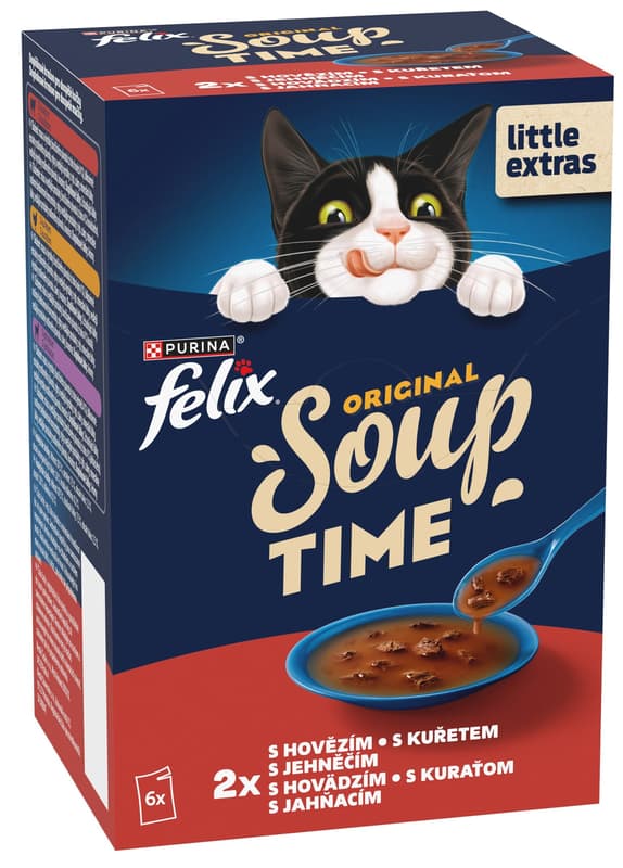 Felix Soup Delicious selection of soup 6×48 g