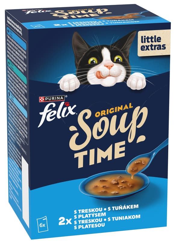 Felix Soup Delicious selection of fish soup 6×48 g