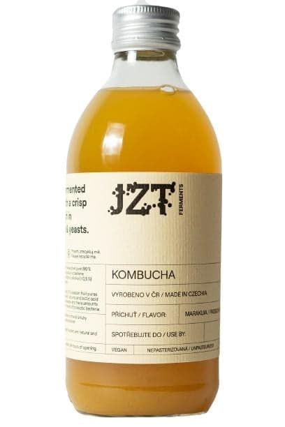 JZT Ferments Kombucha passion fruit