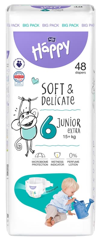 Bella Baby Happy Junior Extra, 48 pcs