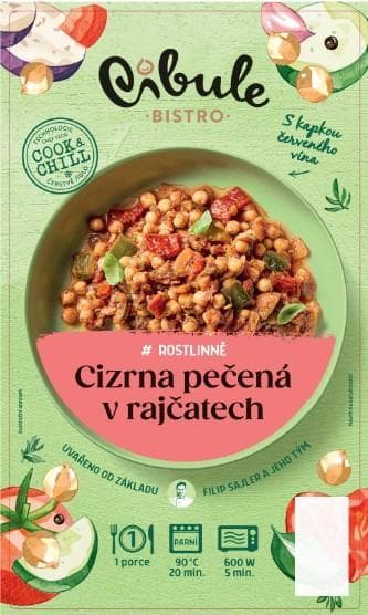 Cibule Bistro #vegetable Chickpeas baked in tomatoes