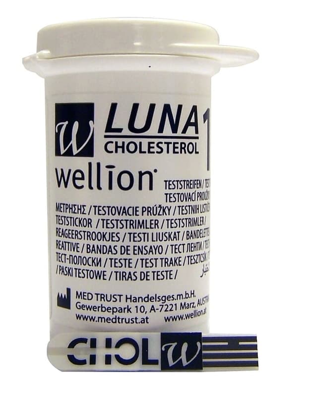 Wellion LUNA testovací proužky cholesterol 10ks