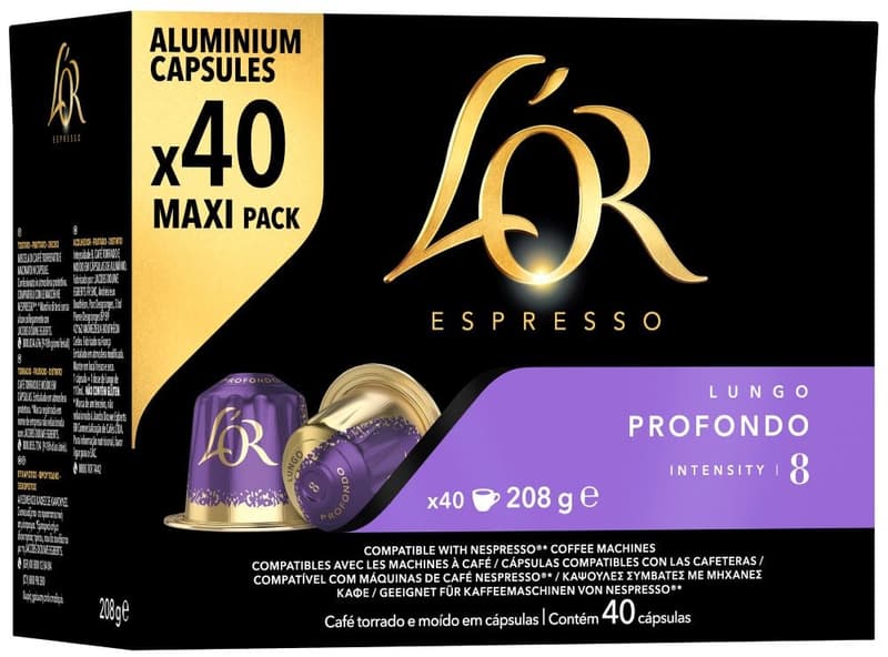 L'OR Espresso Lungo Profondo capsules