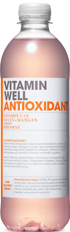Vitamin Well Antioxidant vitamínový nápoj