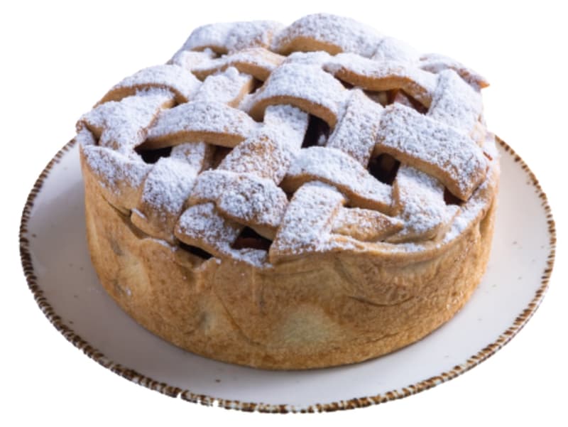 Rohlik.cz Apple-tastic lincé pie from The Green Garden