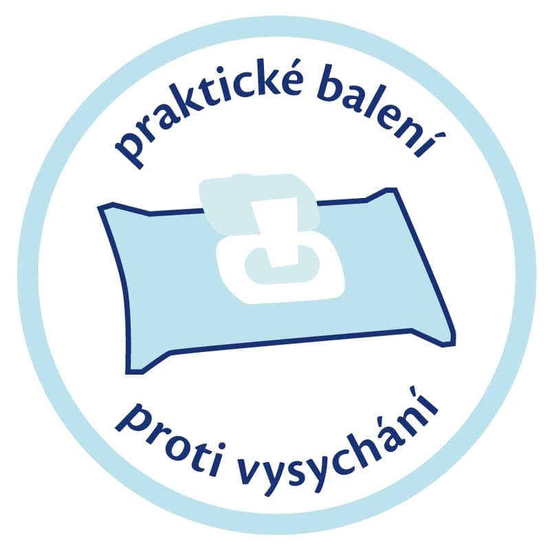 HiPP Babysanft Čistící vlhčené ubrousky Soft & Pur 3×48 ks