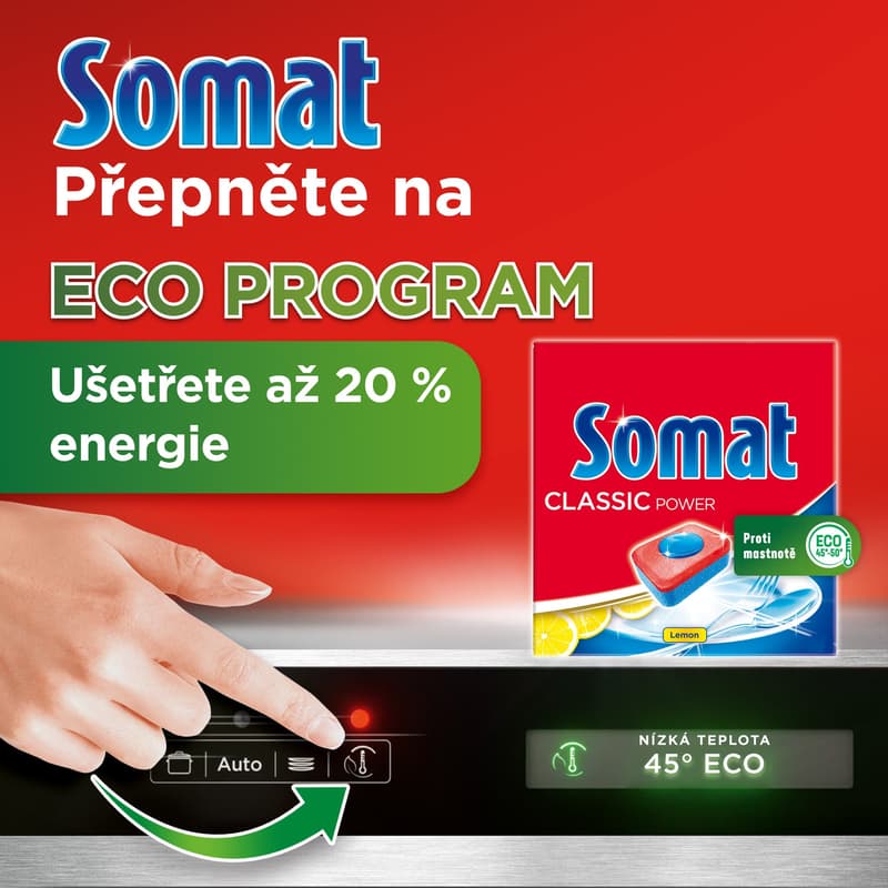Somat Classic Power Lemon dishwasher tablets