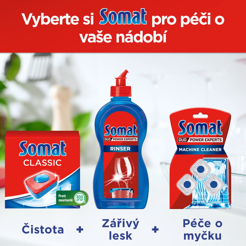 Somat Classic Power Lemon dishwasher tablets