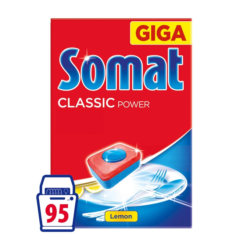 Somat Classic Power Lemon dishwasher tablets