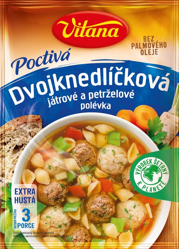 Vitana 2 dumplings. liver/parsley book 