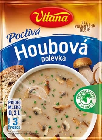 Honest Mushroom Soup 58g/25 pcs