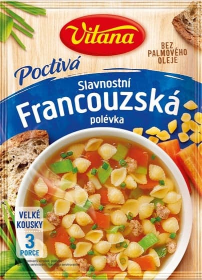 Vitana Poctivá Francouzská slavnostní polévka v pytlíku