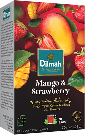 Dilmah Black tea Mango & Strawberry