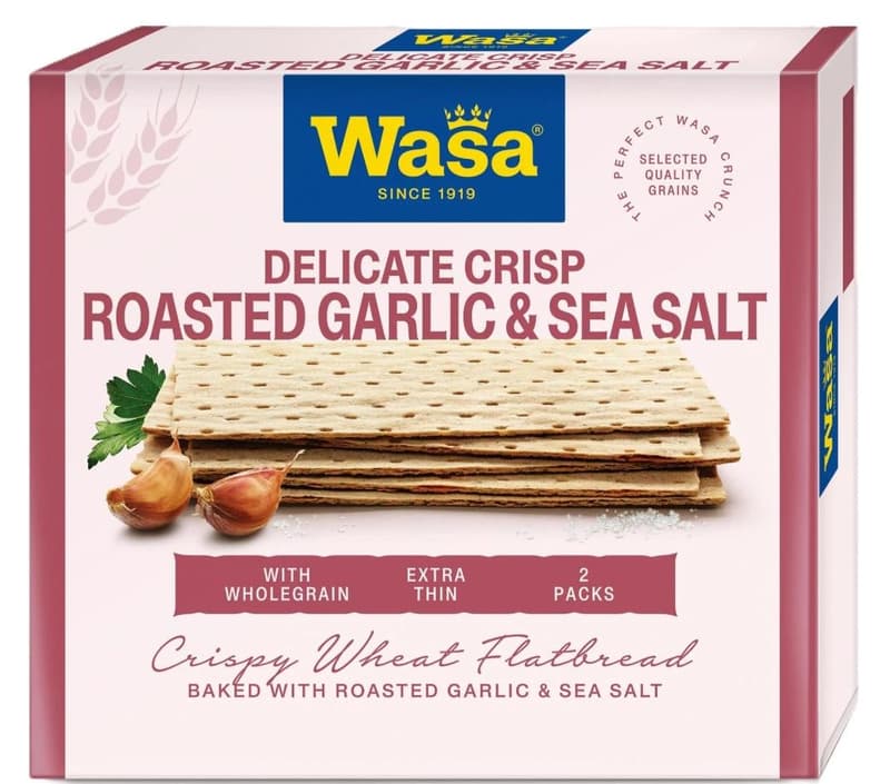 Wasa Delicate roasted garlic