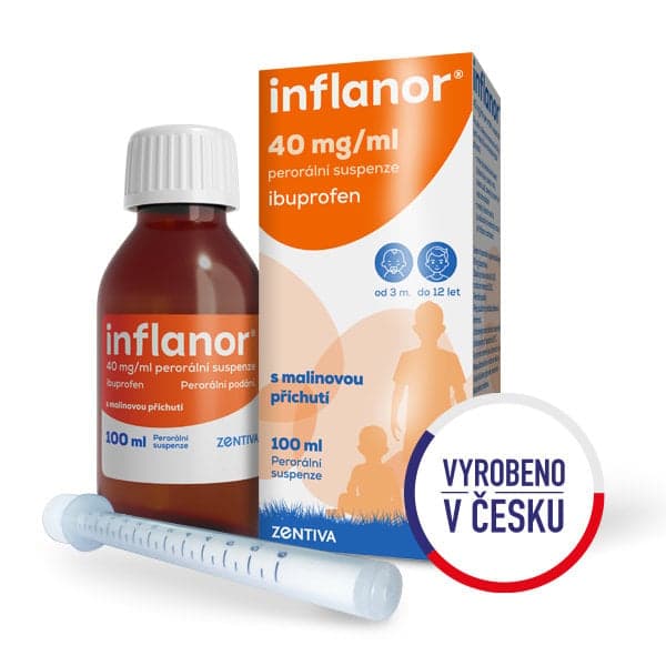 INFLANOR 40MG/ML Perorální suspenze 100ML