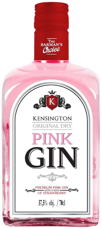 Kensington Original Dry Pink Gin 37,5% obj.
