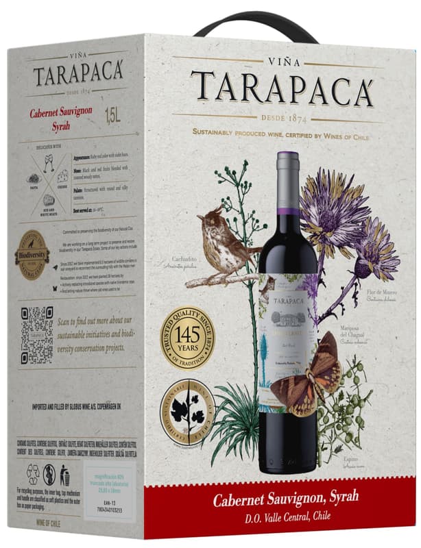 Tarapacá Bag in Box Cabernet Syrah