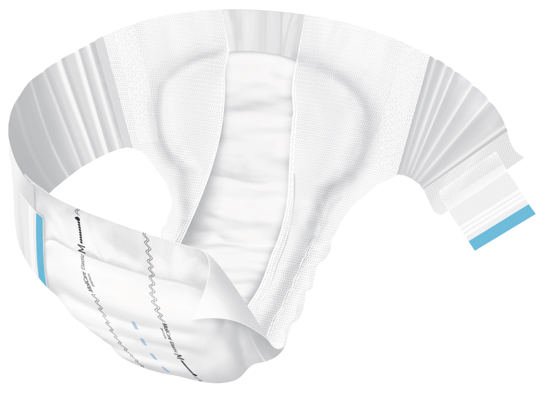 KALHOTKY ZALEPOVACÍ MOLICARE ELASTIC 10 KAPEK M BOKY 85-120CM,3696ML,14KS