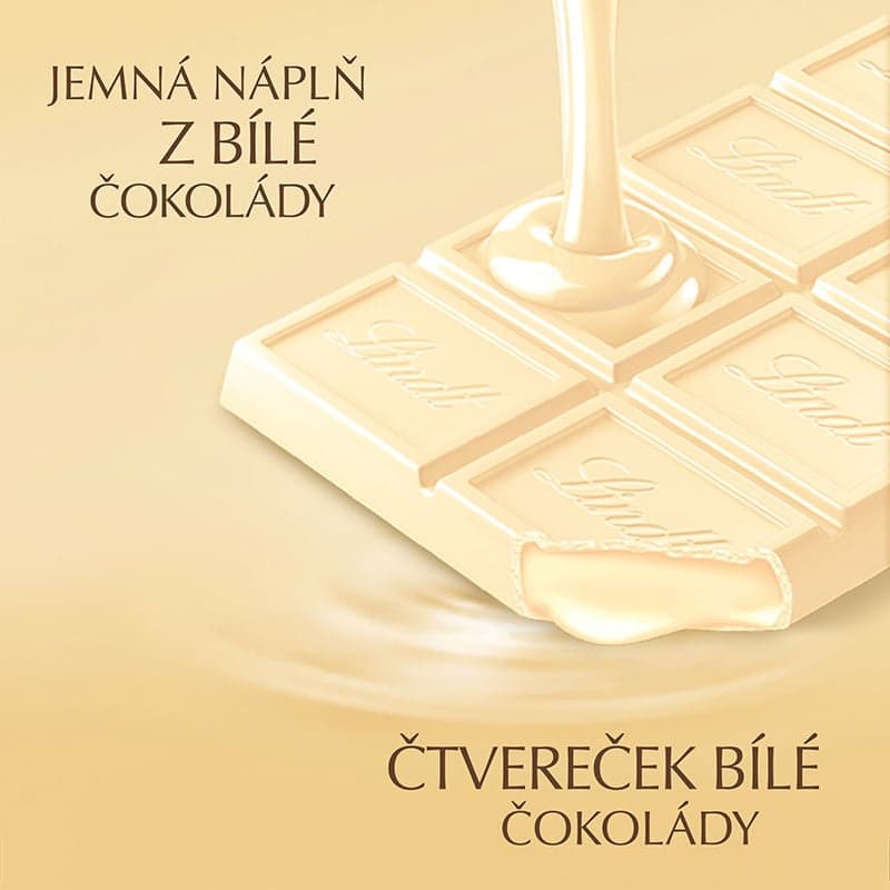 Lindt Chocolate LINDOR Tablet White