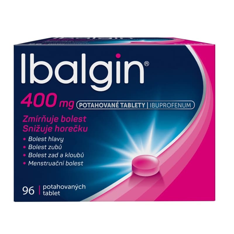 IBALGIN 400MG Potahovaná tableta 96
